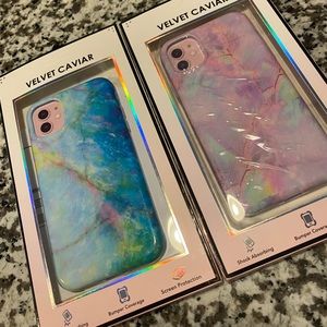 Velvet Caviar IPhone 11 case x 2